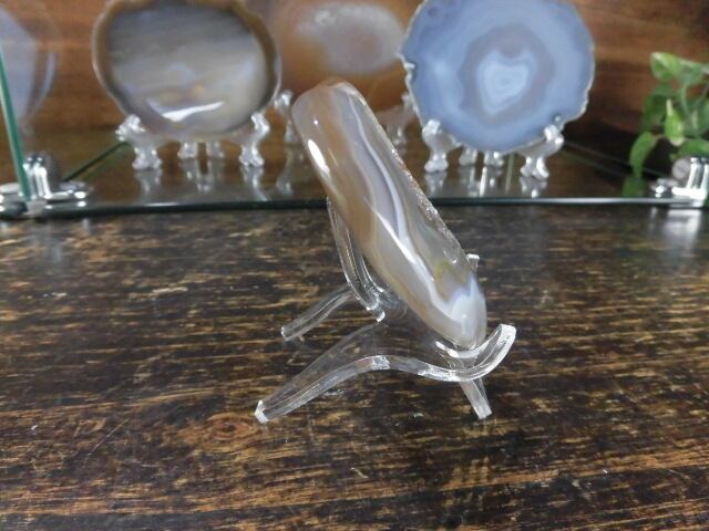 【瑪瑙カービング】　ハート瑪瑙　no.4