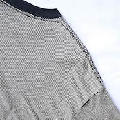 INTÉRIM / COTTON HEMP BORDER TEE