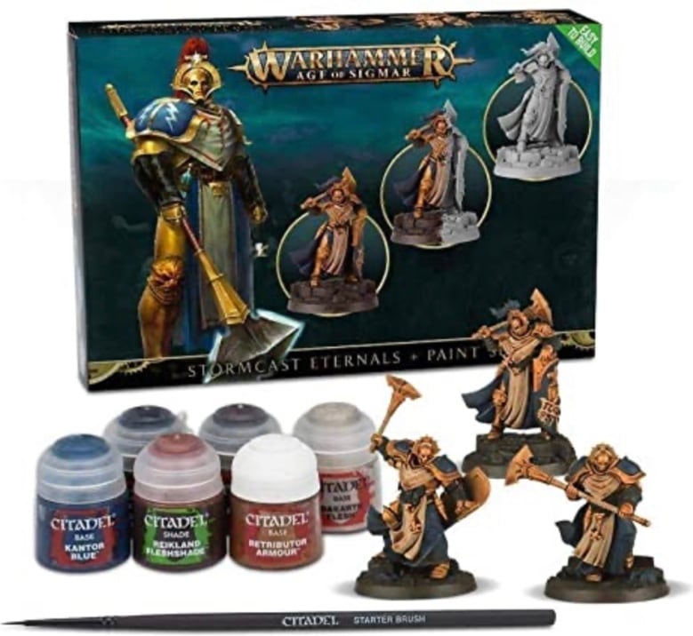 WARHAMMER ウォーハンマー STORMCAST ETERNALS + PAINTSET ストームキャスト エターナルズ ペイントセット |  ハピネス工房 powered by BASE