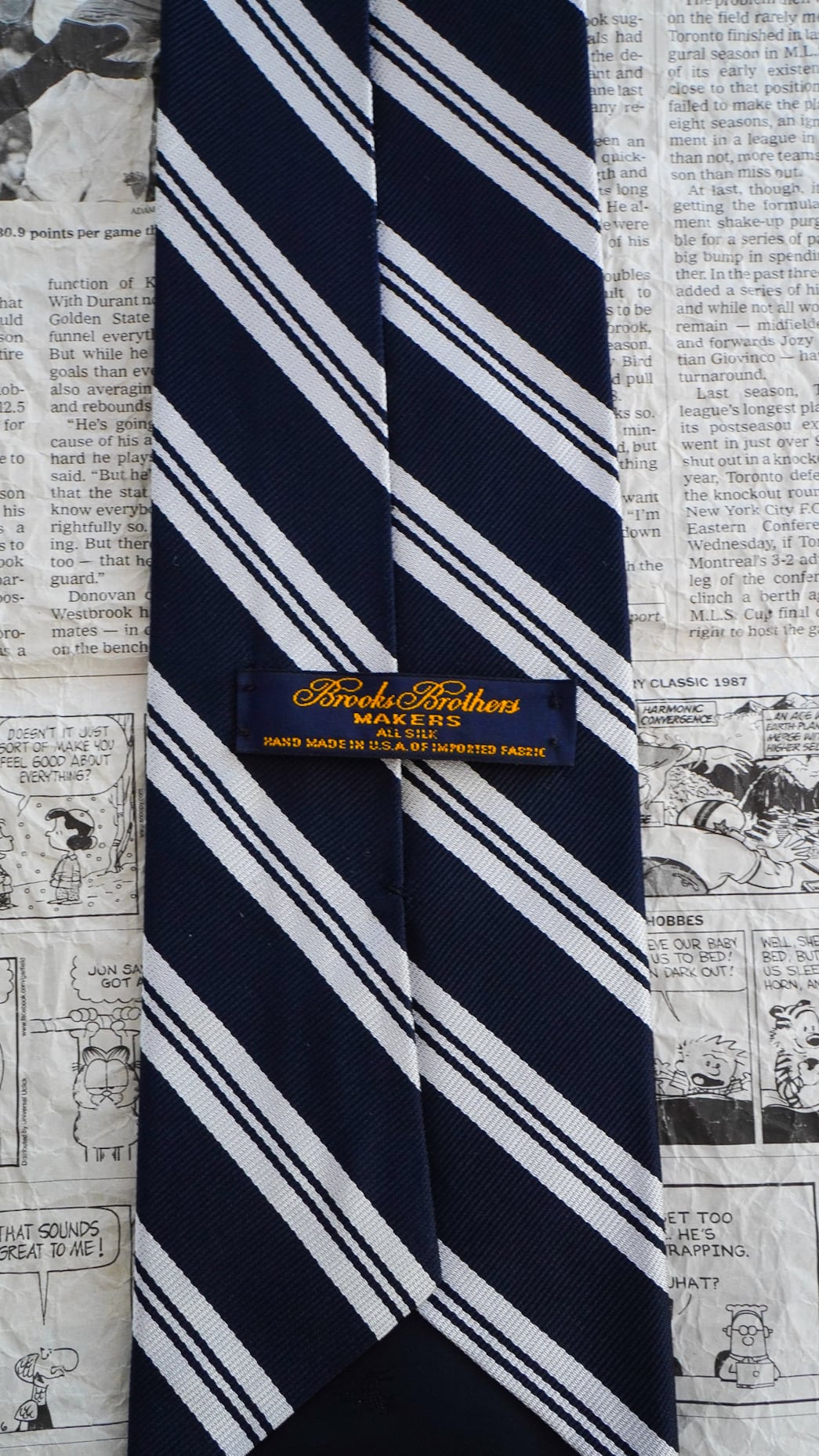 1980-1990s】BROOKS BROTHERS ブルックスブラザーズ レップタイ