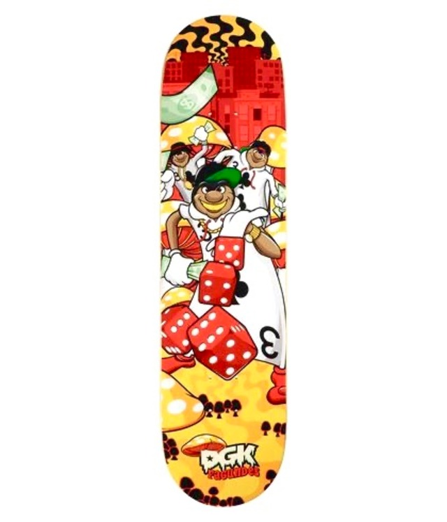 DGK Ghetto Land Fagundes Deck 8.0