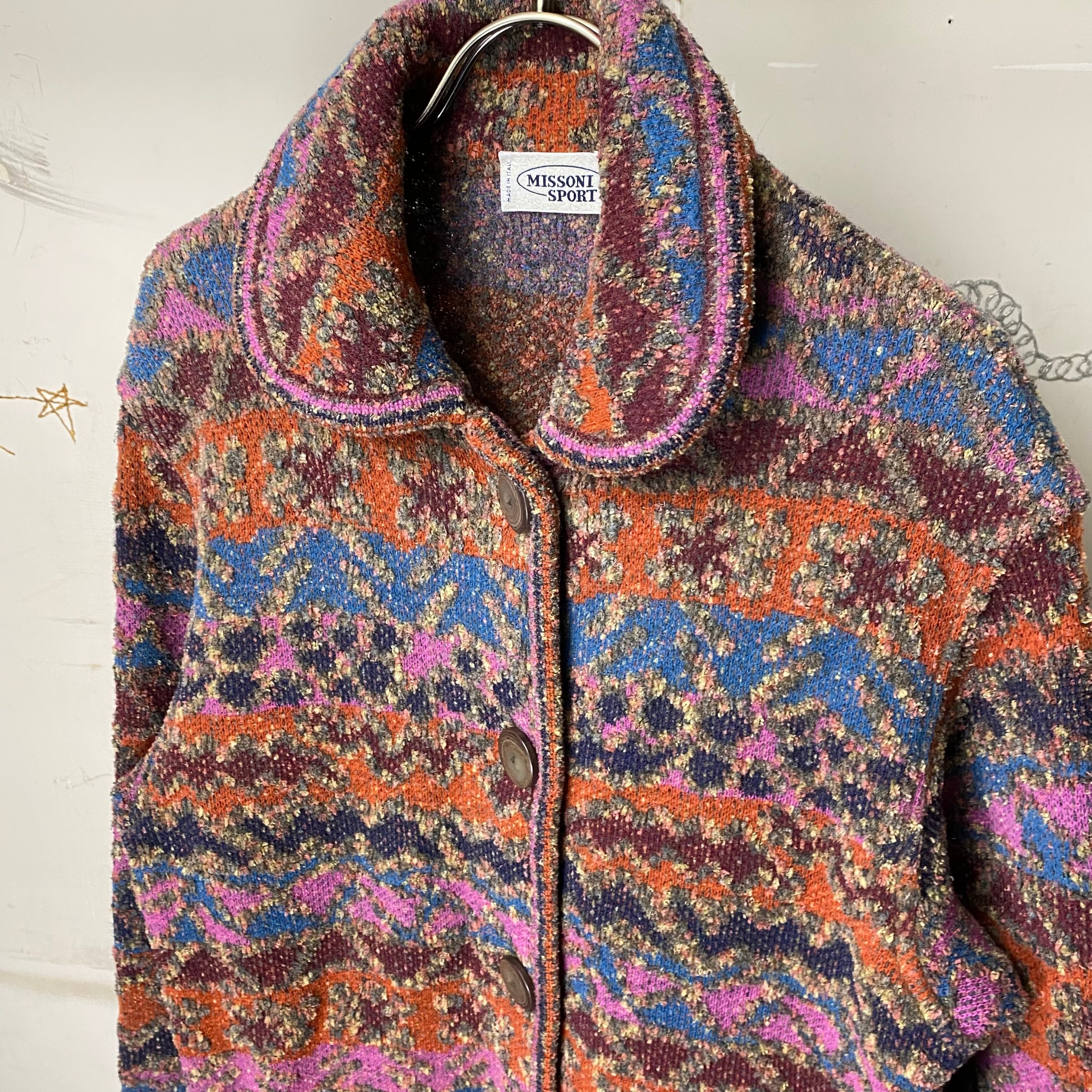 vintage MISSONI SPORT knit coverall jacket | NOIR ONLINE