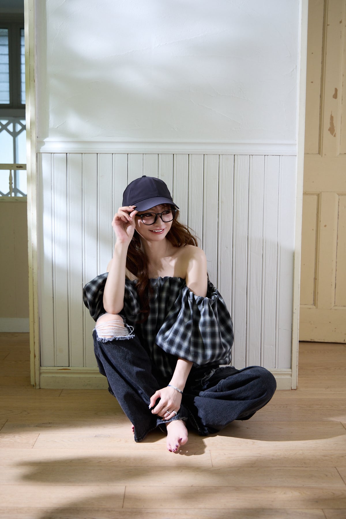 キャップ【成瀬愛里さんコラボ】半永久UVカットキャップ | mite