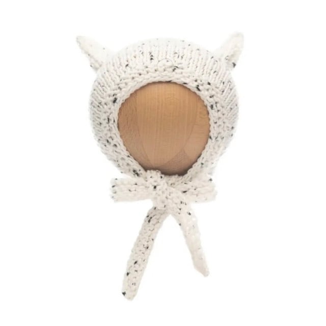 美品　バンボリーナ　bambolina ボンネット　クラシック　ホワイト bambolina / dalmatian kitty | monchou (モンシュー) baby & kids