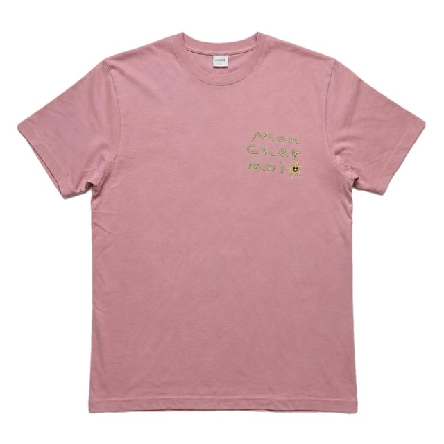 mon cher moi⭐︎刺繍Tシャツ pink