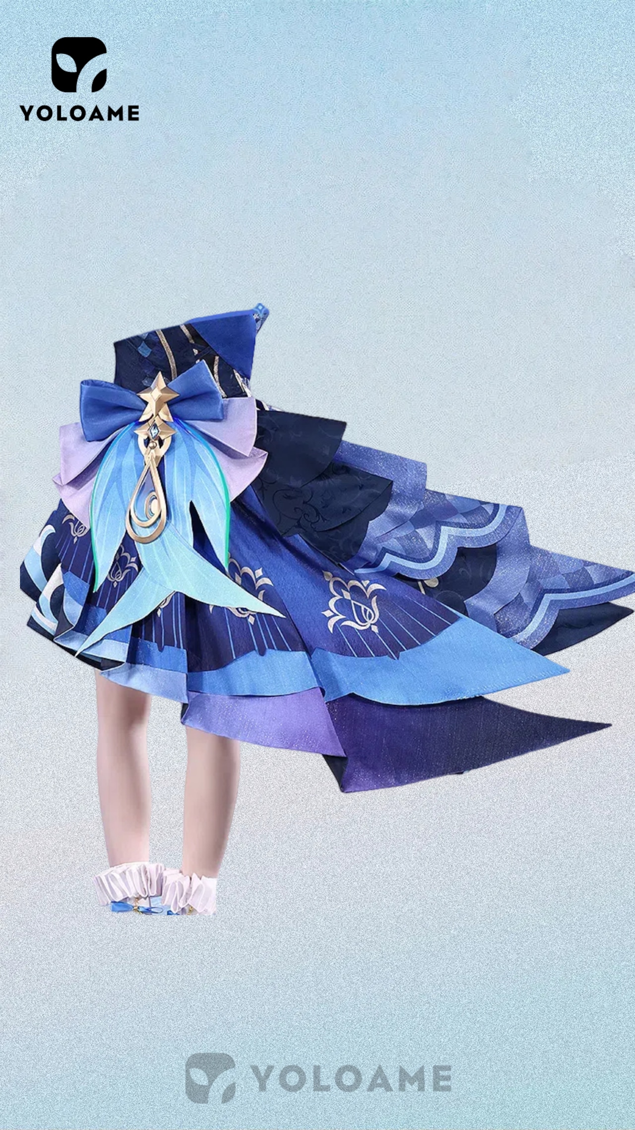 三分妄想 原神 フリーナ コスプレ 衣装 白