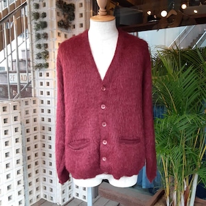 60~70's "Campus" Mohair cardigan / 60~70年代 "キャンパス" モヘアカーディガン