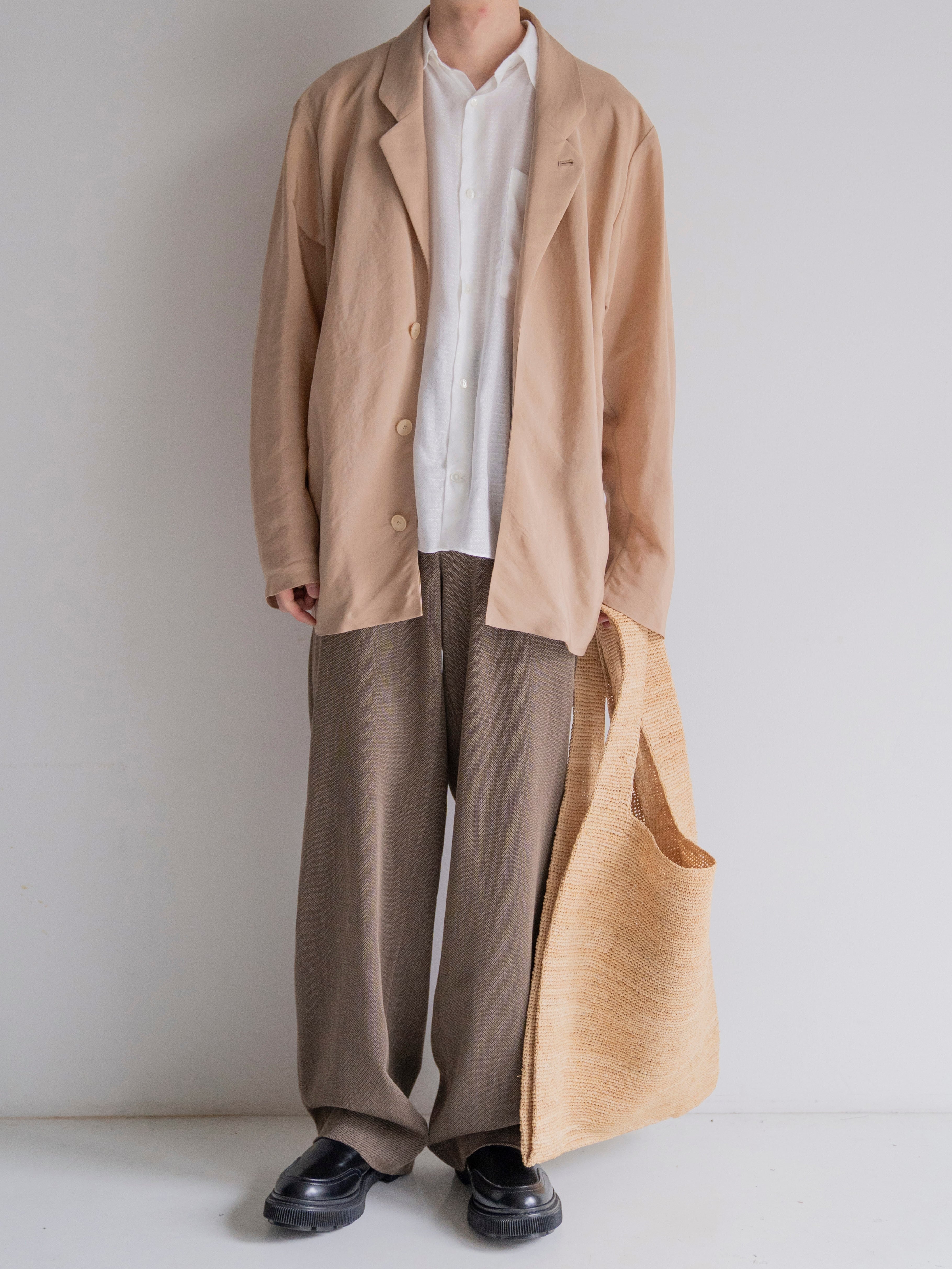 SEYA RAFFIA SHOPPING BAG NATURAL PEFA003-1 | BEST PACKING STORE