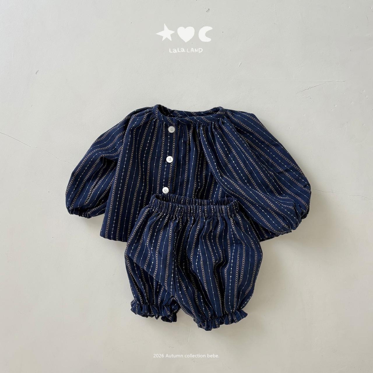 韓国子供服 / LALALAND / 26Autumn / ベベ エスニック ブラウス / 秋服 / ベビー *6M~18M*