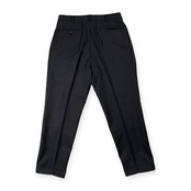 VAN JAC ヴァンヂャケット 裾ダブル ツータック スラックスパンツ サイズ W85 /チャコールグレー/メンズ