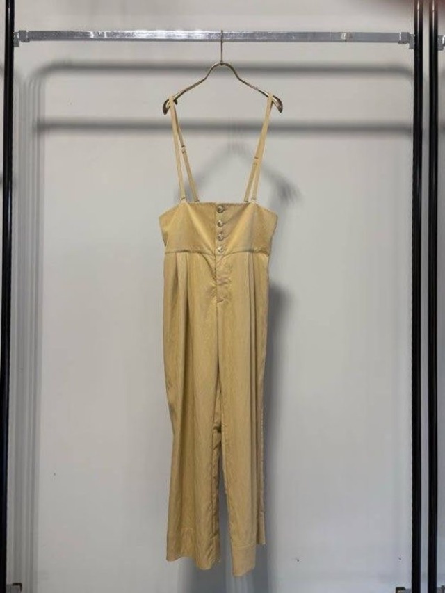 【1月頃入荷次第お届けのご予約】 MARGAUX VINTAGE/マルゴーヴィンテージ サスペンダーパンツ MG PT - 27006 - S