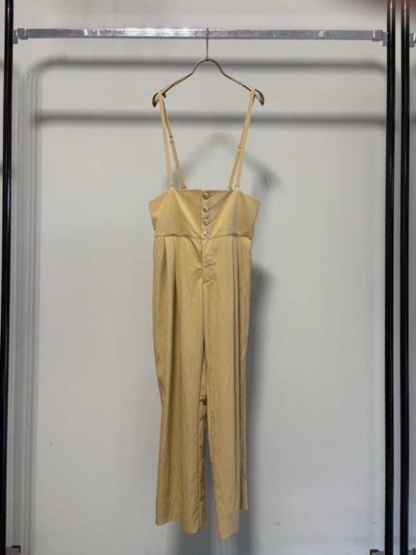 【1月頃入荷次第お届けのご予約】 MARGAUX VINTAGE/マルゴーヴィンテージ サスペンダーパンツ MG PT - 27006 - S