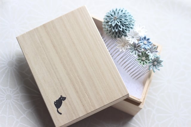 つまみ細工 コーム