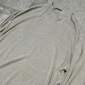 cotton rayon mock neck knit