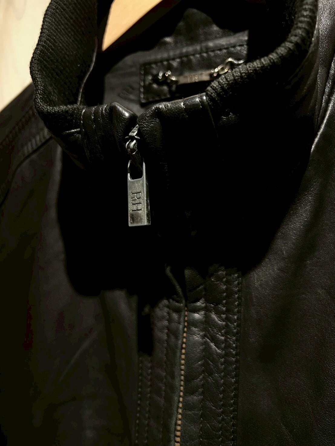 a.k.a.C.a.k.a vintage】High Neck Vintage Loose Leather a.k.a.C.a.k.a vintage】High Neck Vintage Loose Leather