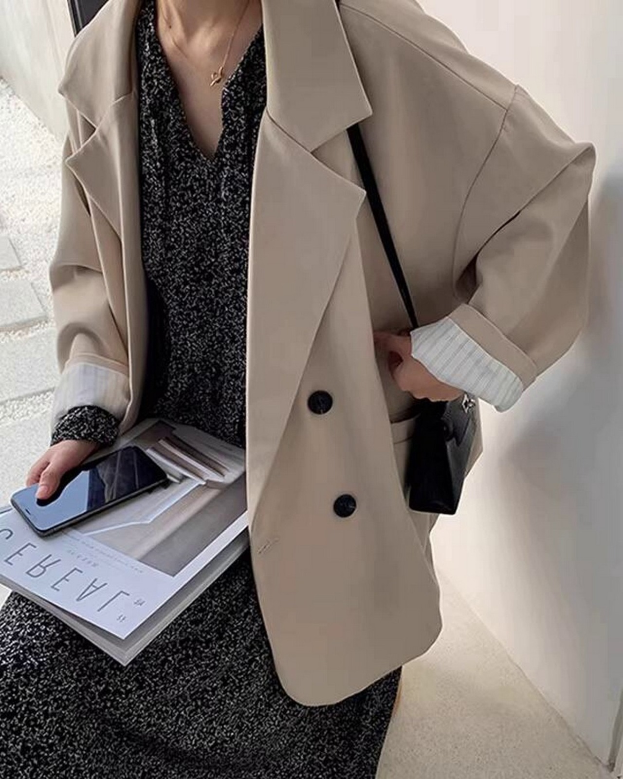 リラックステーラードスーツジャケット 3color A0565 - 1