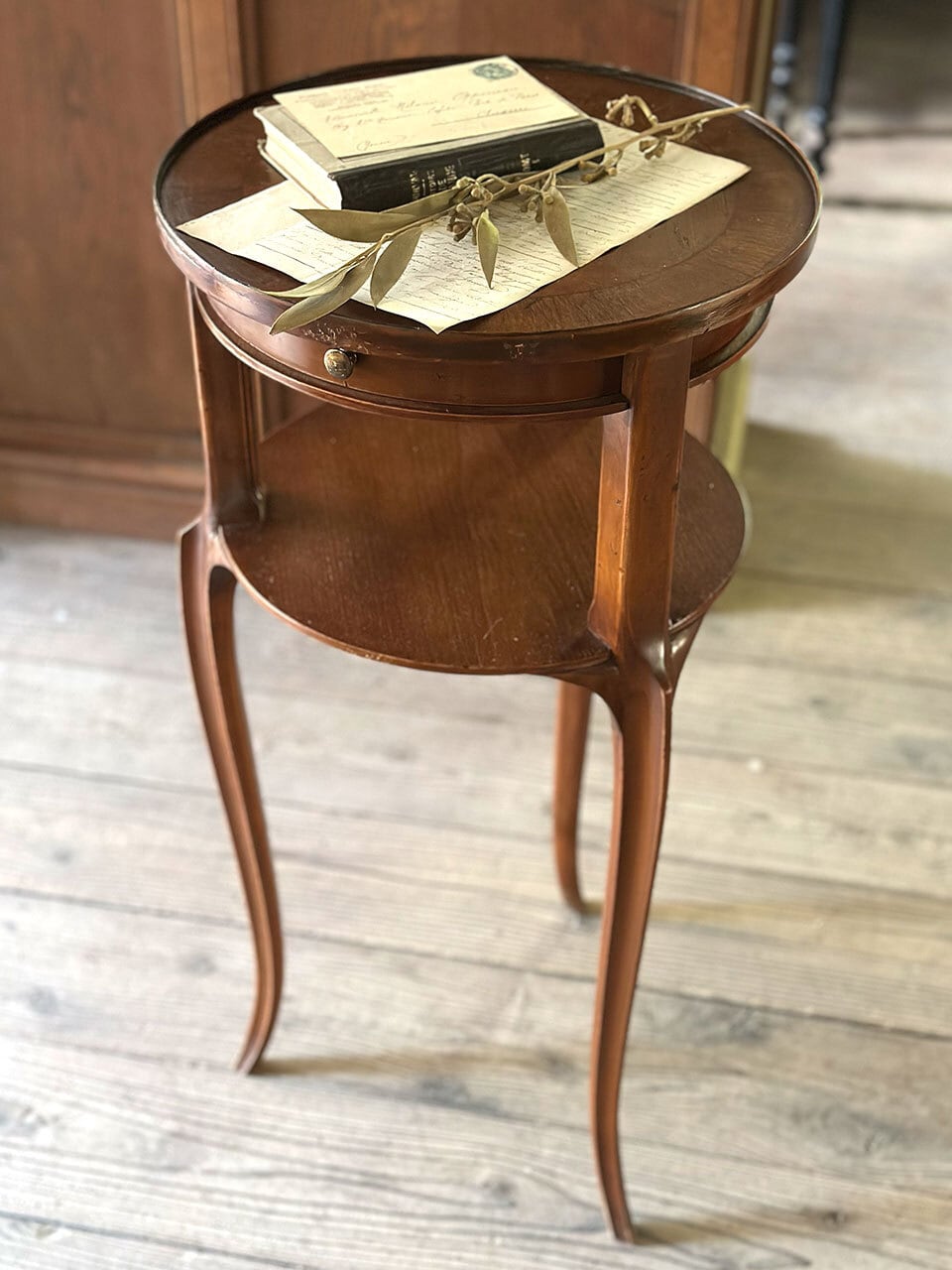 フランス ナイトテーブル サイドテーブル 黒 | Brocante de La フランス ナイトテーブル サイドテーブル 黒 | Brocante de La