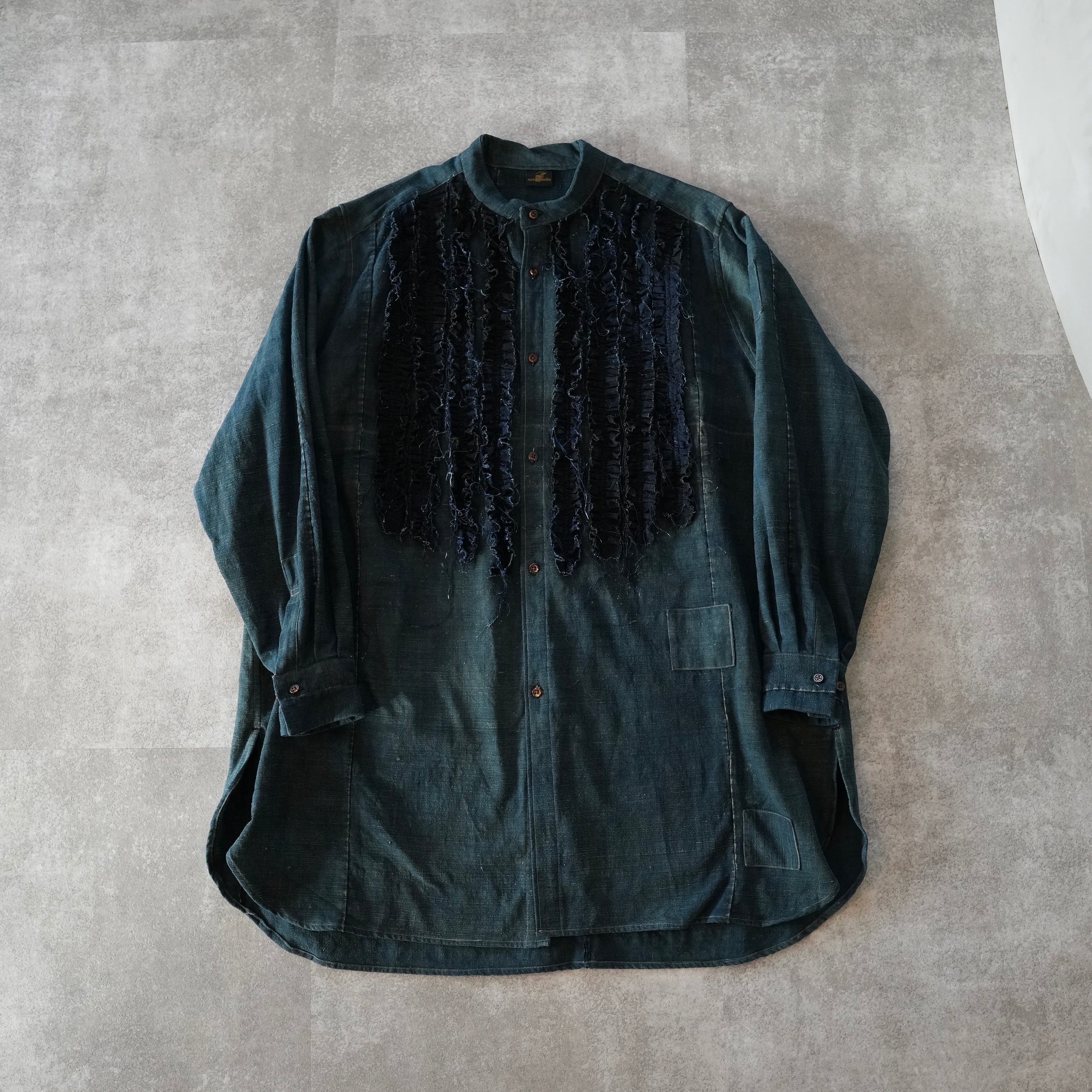 Hmong vintage ai frill long shirts