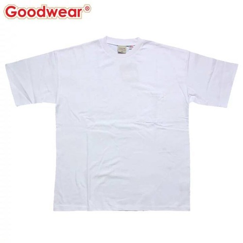 Good Wear (グッドウェア) ポケット付き ビッグTシャツ 2W7-3505 ホワイト