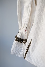 Romanian bell sleeve blouse