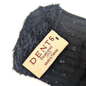 ★定価7,150円・新品未使用★ デンツ DENTS　ニット×ボアフリースライニンググローブ　タッチスクリーン対応　ブラック　フリーサイズ