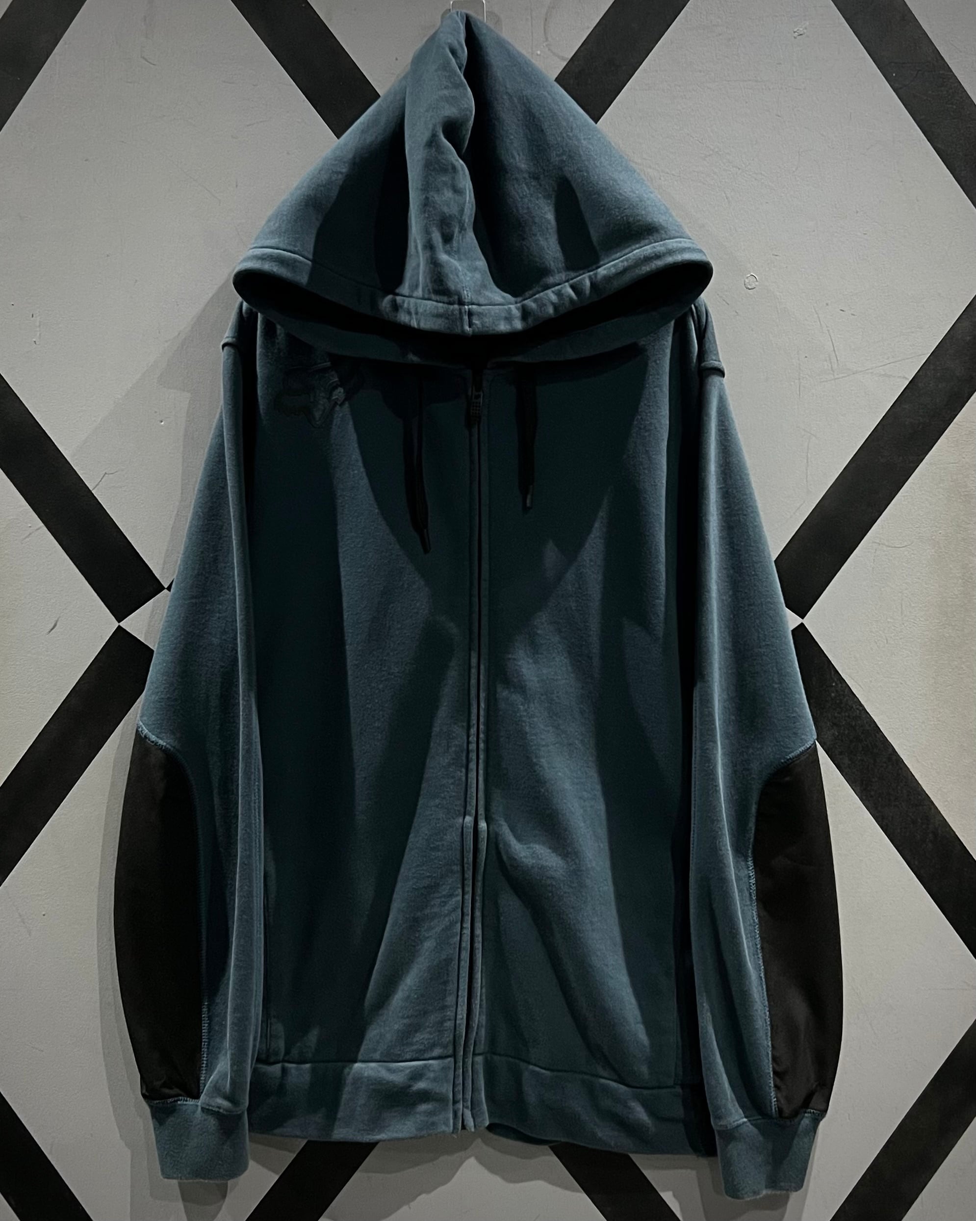 X VINTAGE】“FOX RACING” Logo Patch Zip Up Hoodie | Caka(カカ