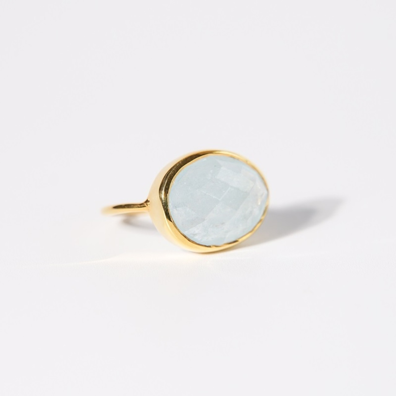 【14号】アクアマリン リング