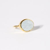 【14号】アクアマリン リング