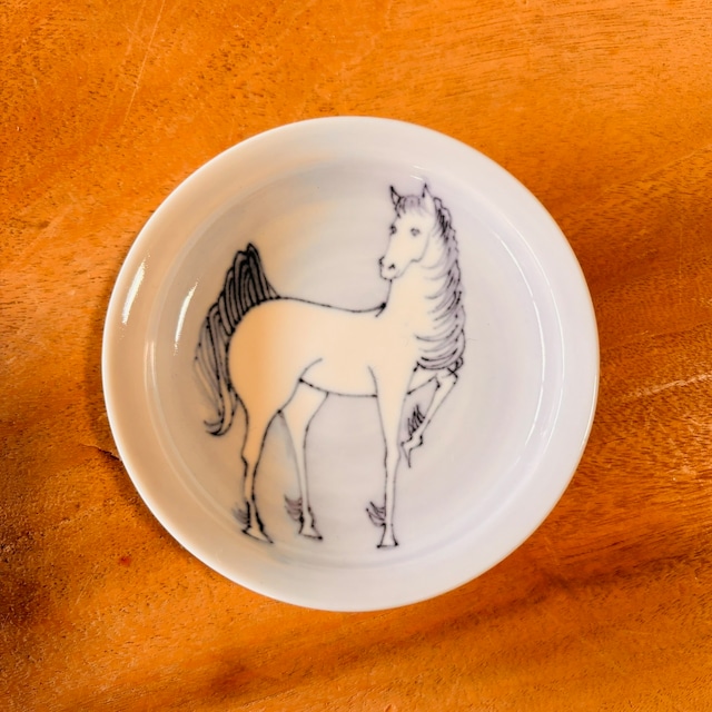 世古様専用：豆皿（午の画4種）