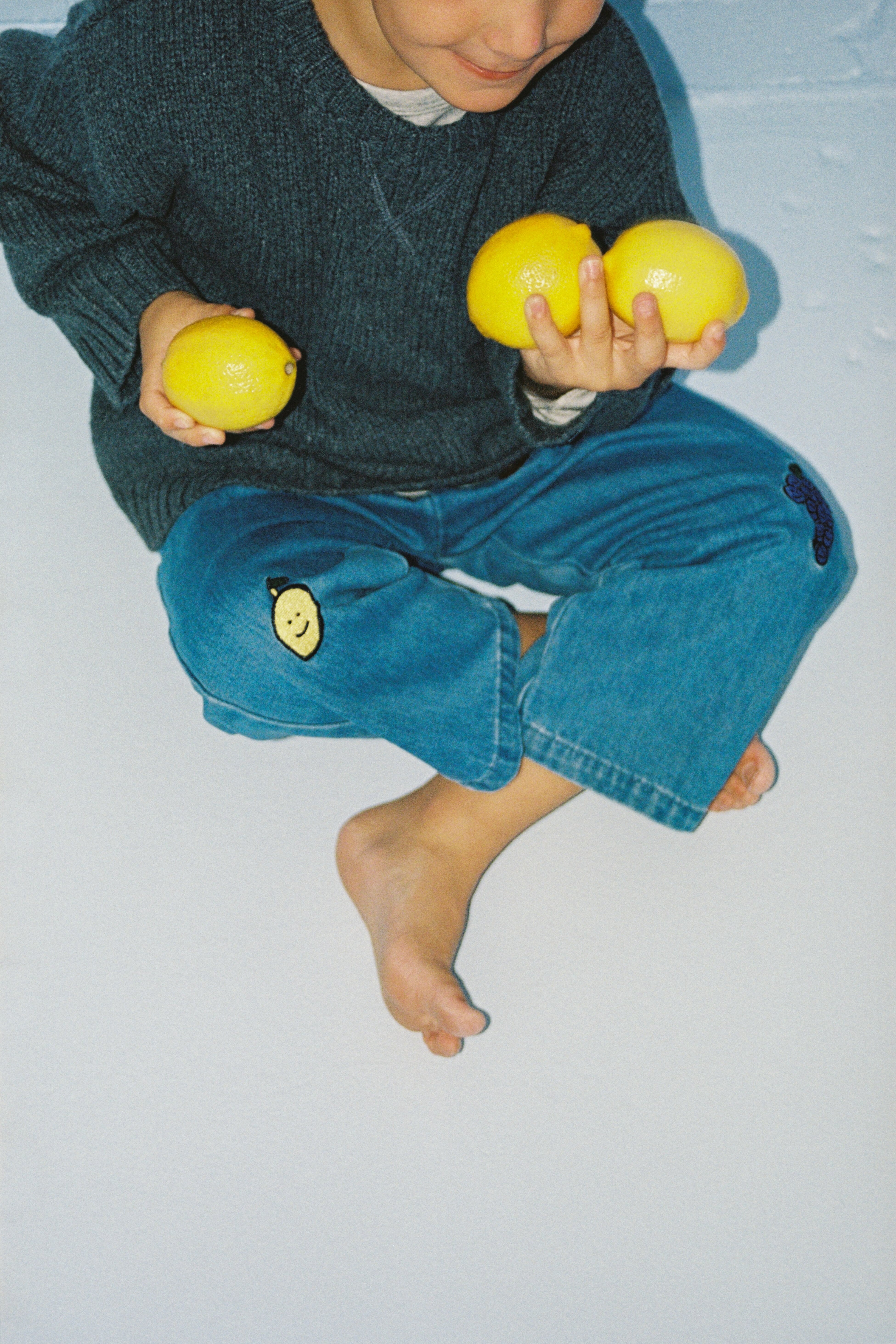 【即納/送料無料】Grown / ORGANIC FRUIT SALAD DENIM PANTS