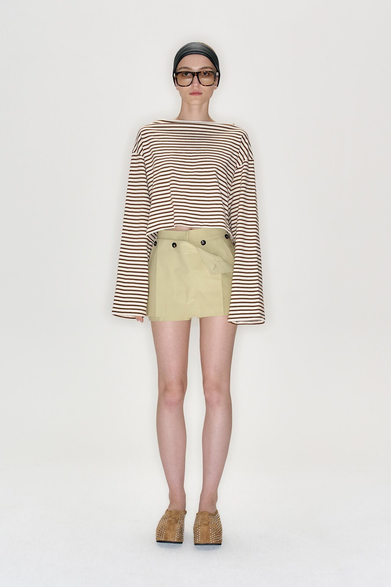 fa.er.ie] seethrough cubic pants (sky blue) 正規品 韓国
