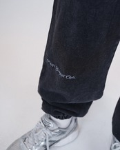 【#Re:room】FLOWER ICON WASHED SWEAT PANTS［REP312］