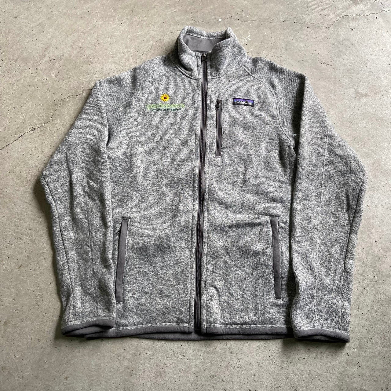 patagonia フリースジャケット セーター　ジップアップ L 長袖