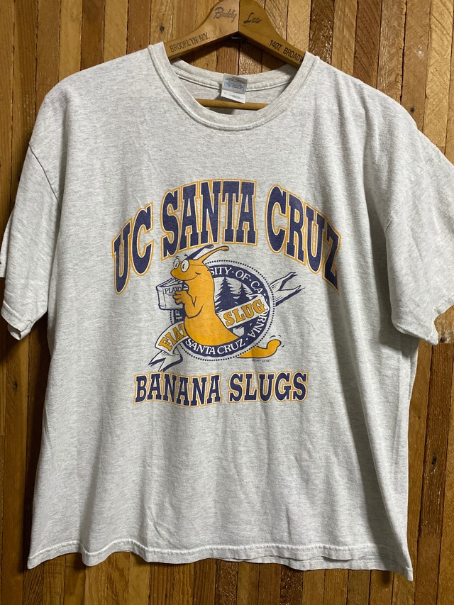 90s PULP FICTION BANANA SLUGS TEE  XL