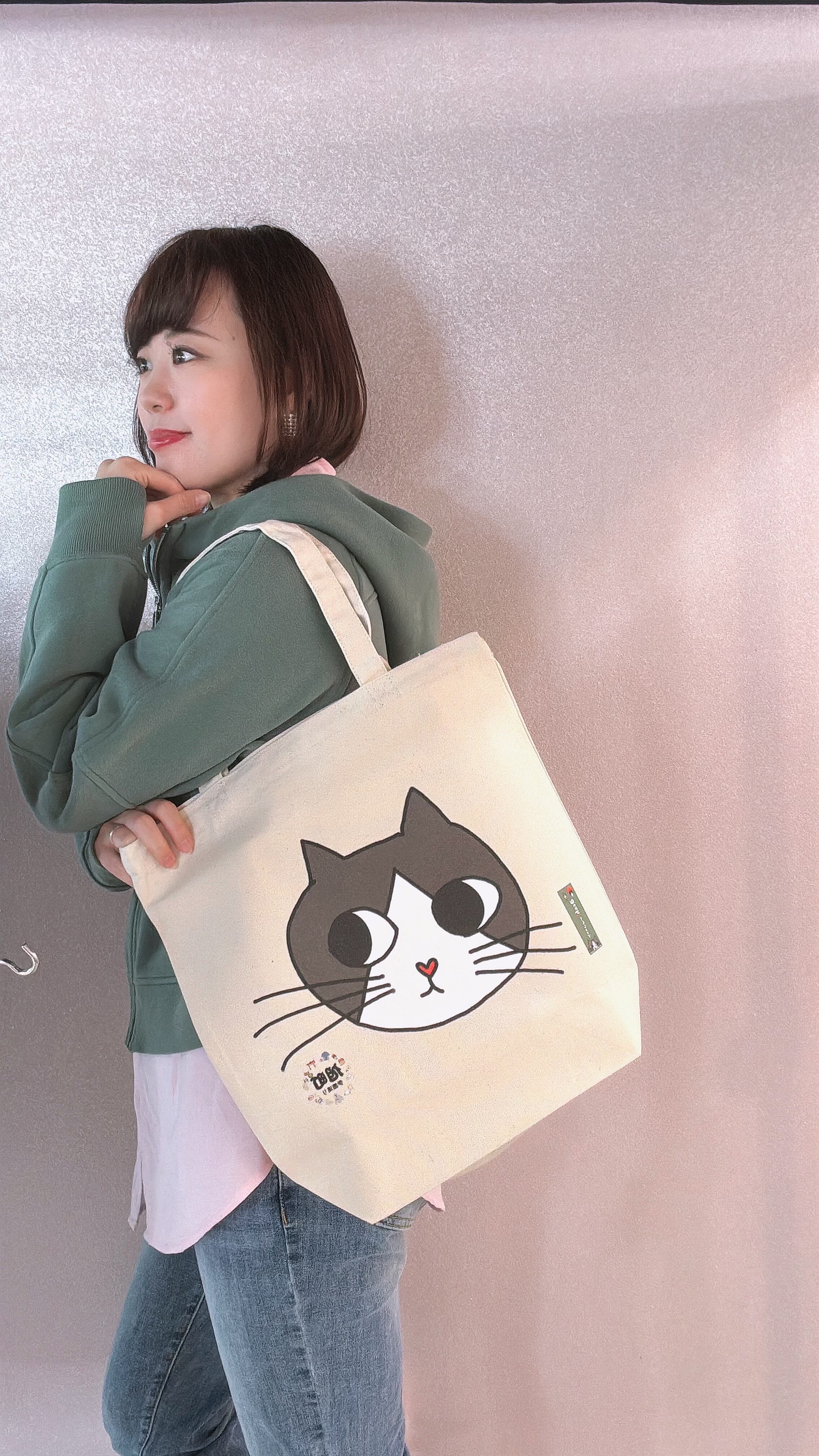 12 Asahiくんドアップトートバッグ　2900円➕ta