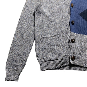 ETRO palm tree embroidery knit cardigan