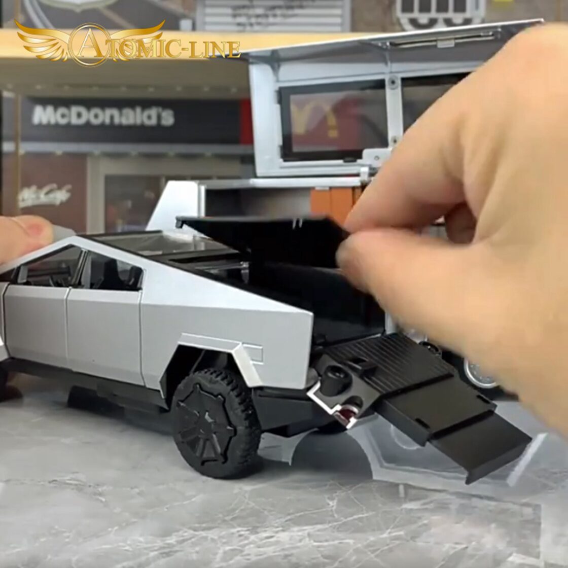 テスラ サイバートラック キャンピングトレーラー セット 1/32 