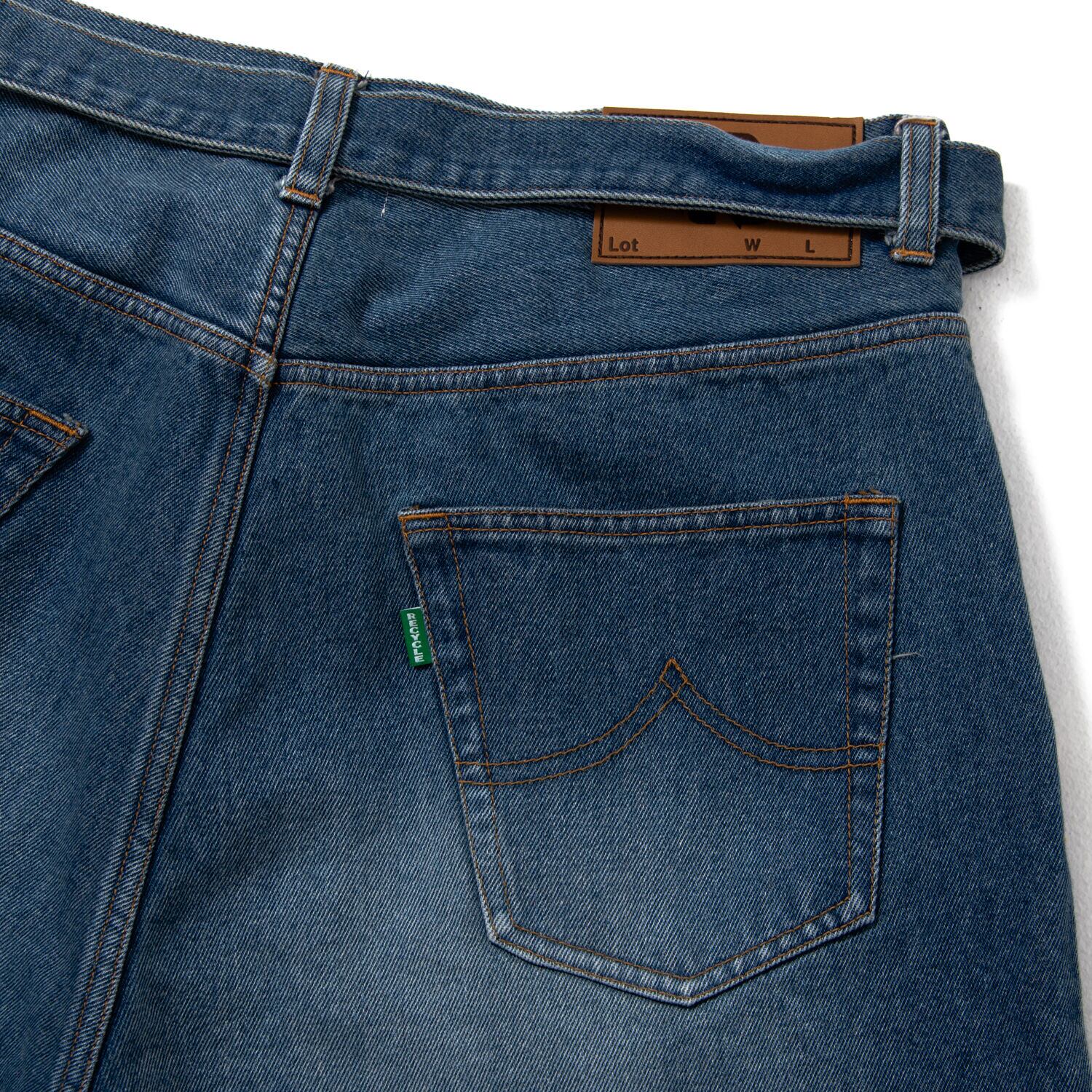 doublet RECYCLE DENIM CUT-OFF WIDE PANTS(INDIGO) 22AW20PT193