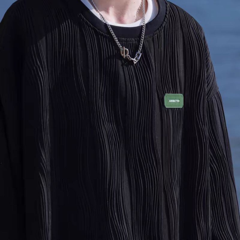 長袖リブTシャツ C10696