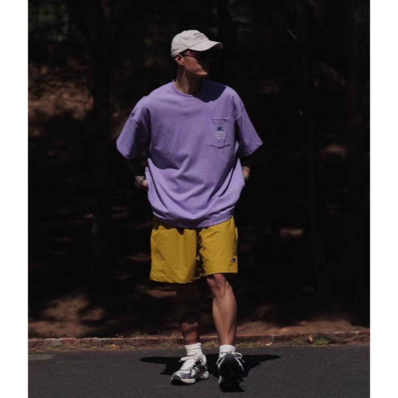 Back logo oversized tee1018 - 11