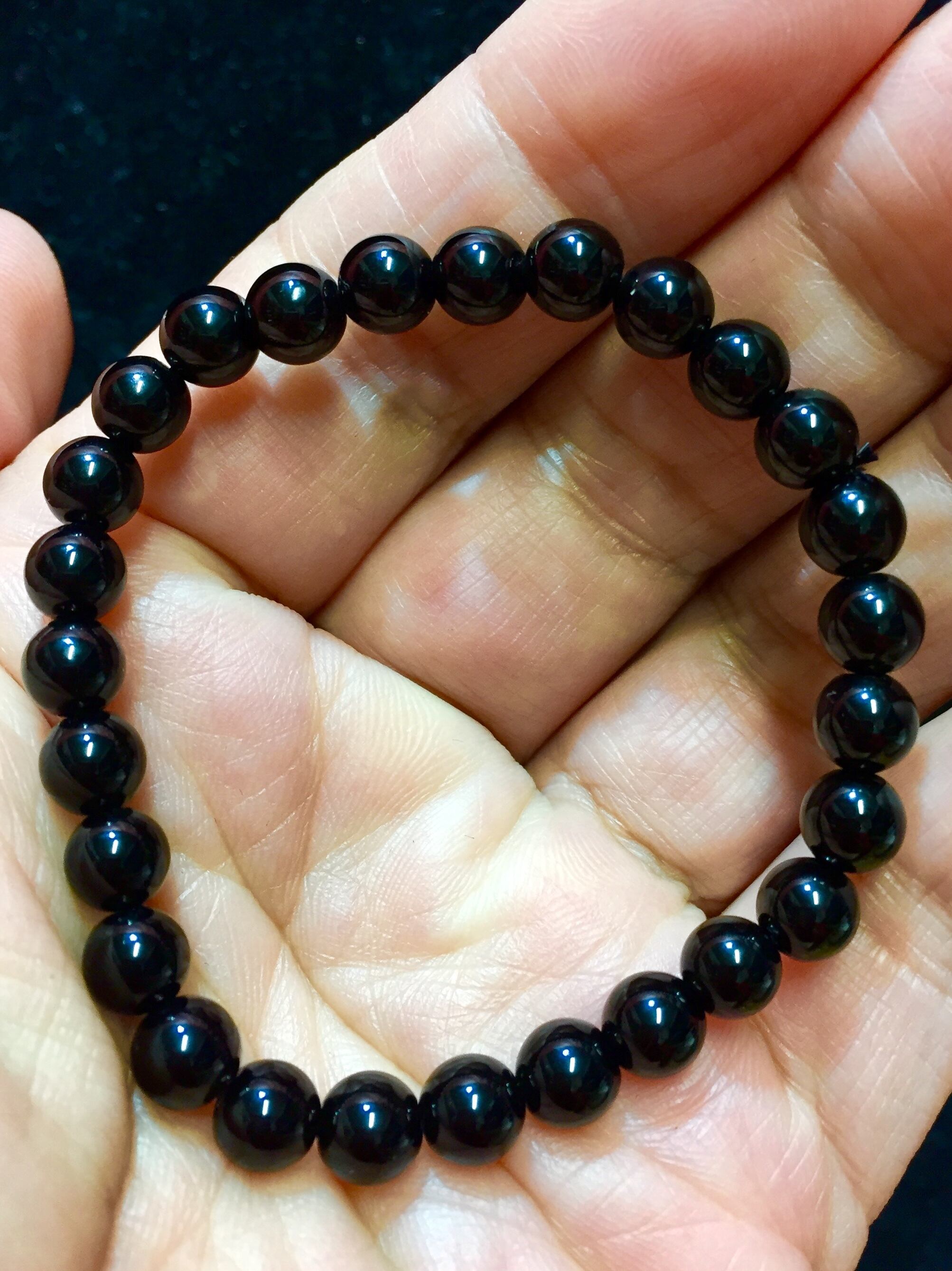 66) 冷静な見極め「チベット・モリオン」ブレスレット