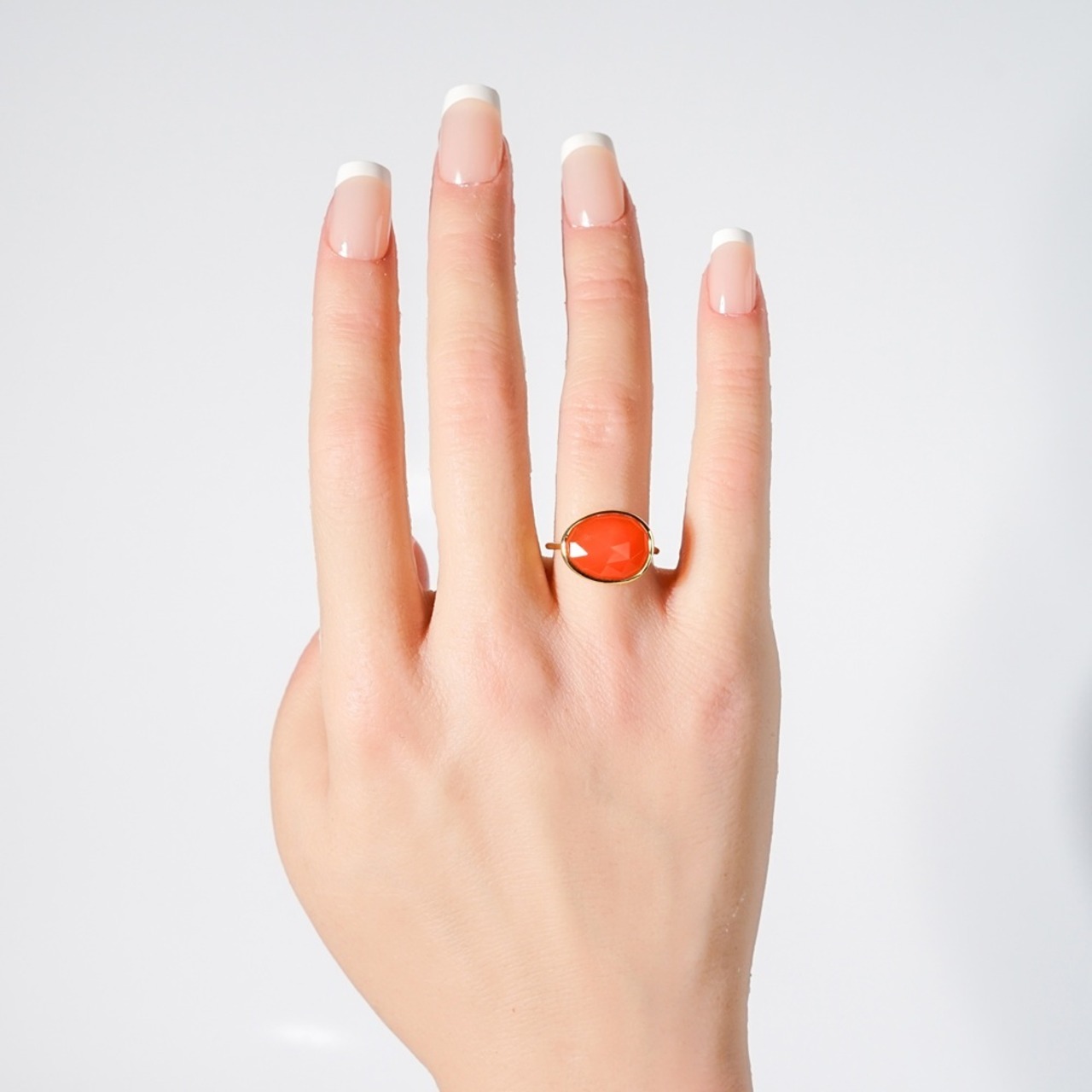 【12号】カーネリアン リング