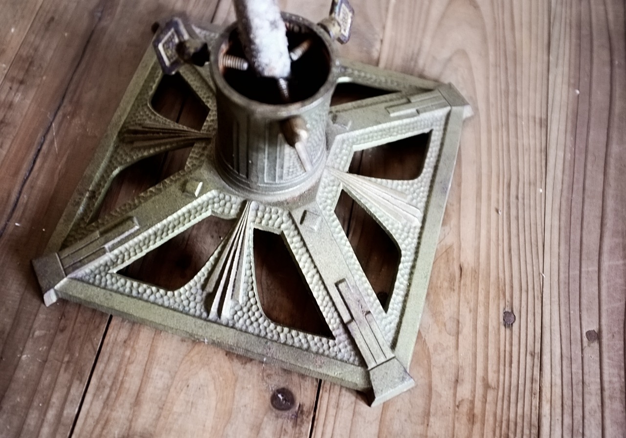 ドイツ  アールデコ的 小鳥の止まり木 又は クリスマスツリースタンドb  ヴィンテージ