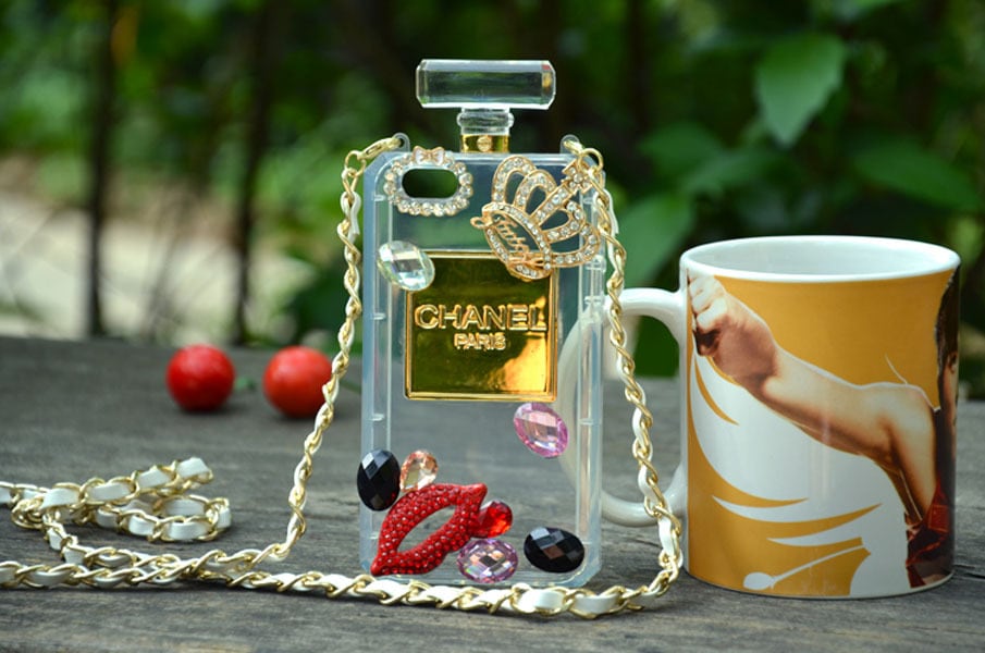 Chanel シャネル iphone5/5S ケース 香水瓶 携帯カバー | icase