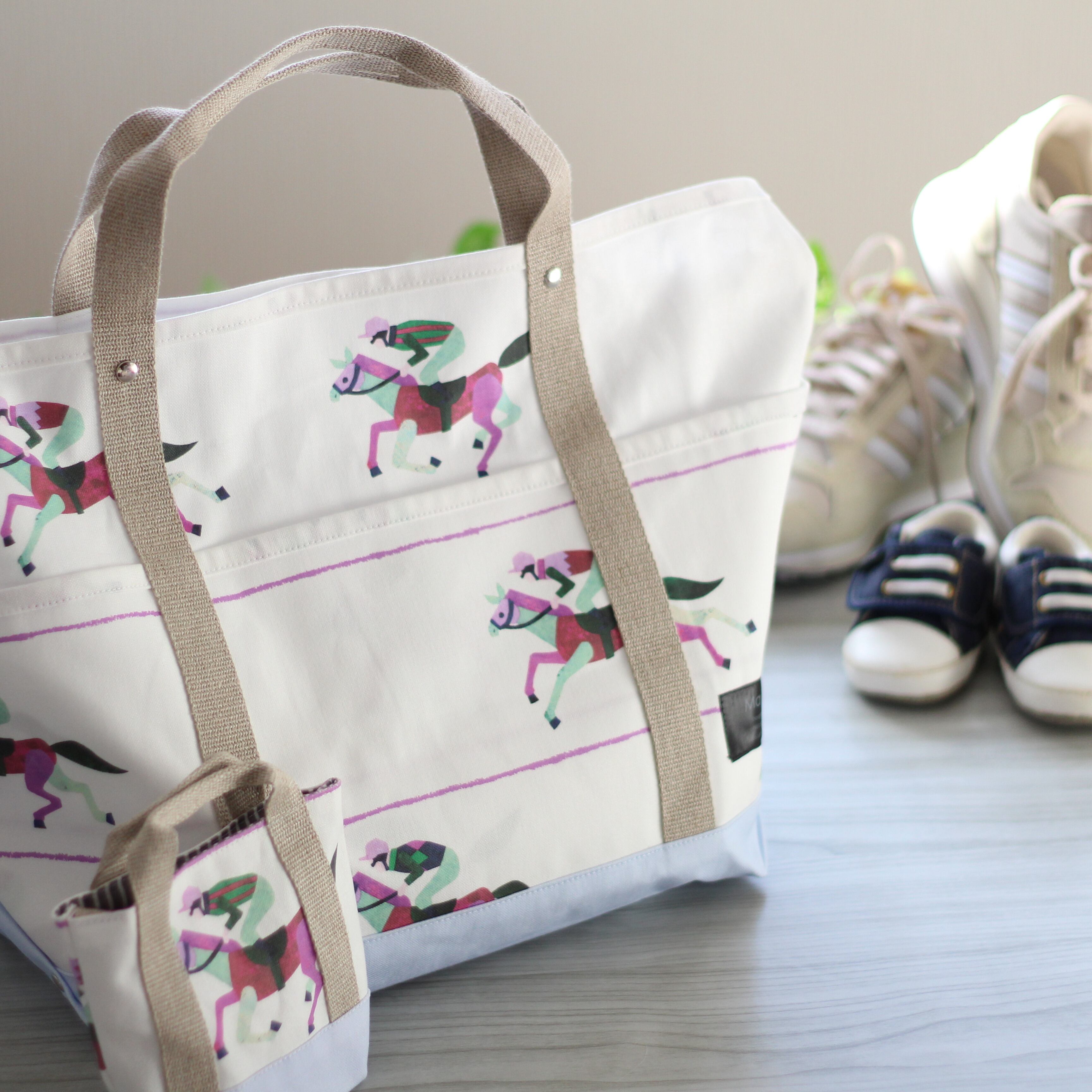 マザーズバッグ とミニバッグのセット Jockey お揃い Ma Minette