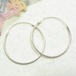 シルバー925製 　HOOP（フープ）ピアス　アクセサリーのセール通販  11495S