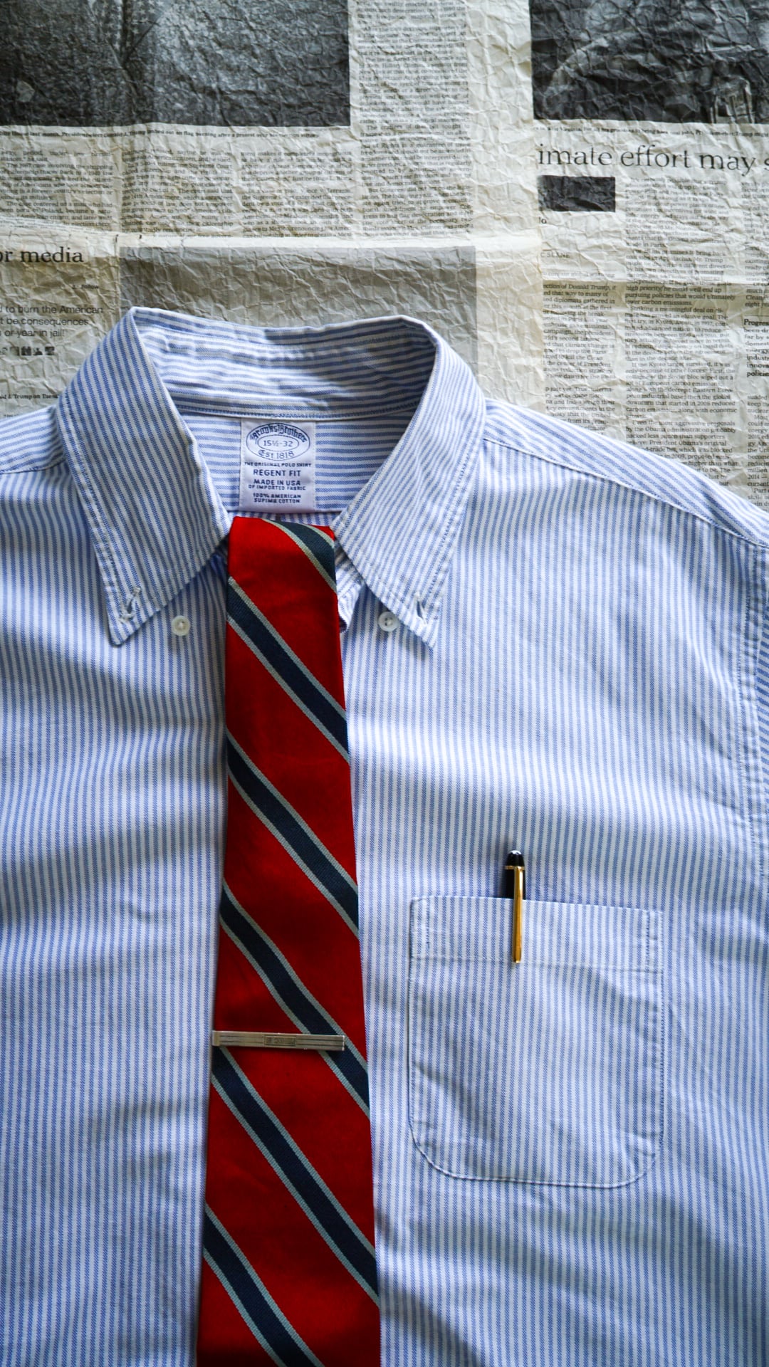 1960s】BROOKS BROTHERS ブルックスブラザーズ レップタイ 《黒タグ