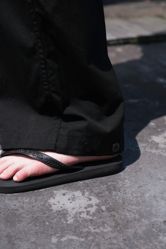 Utah／"Swedish Army" m-62 snow camo pants／black over dye