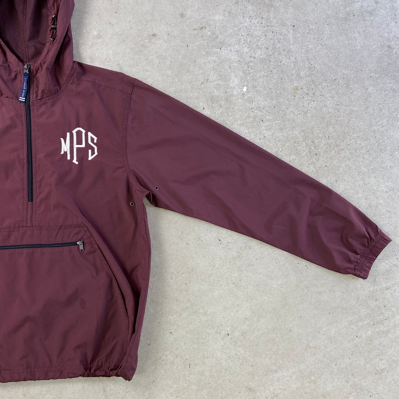 CHARLES RIVER APPAREL アノラックパーカー ポリエステルシェル メンズ 