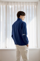 GOXO ゴーエックスオー フックスライスストレッチアノラック ブルー